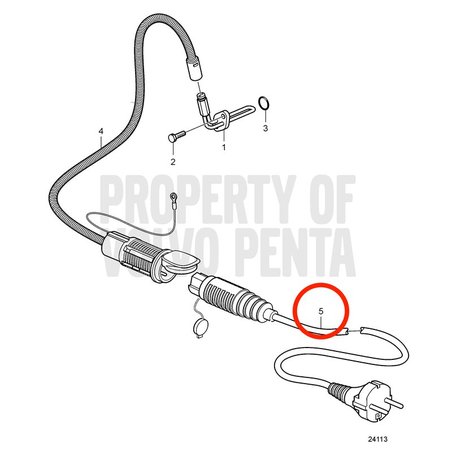 Juego de Cables Original Volvo Penta VOP20796994 | MD2010