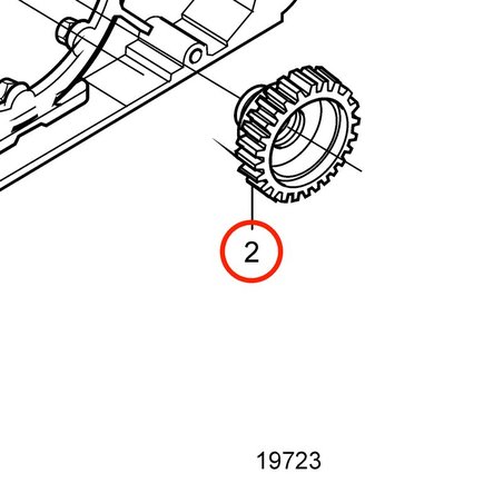 Original Volvo Penta Getriebe VOP20916167 | MD2010