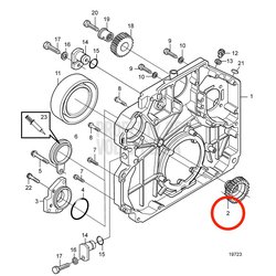 Original Volvo Penta Getriebe VOP20916167 | MD2010
