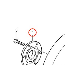 Original Volvo Penta Flansch VOP21091547 | MD2010