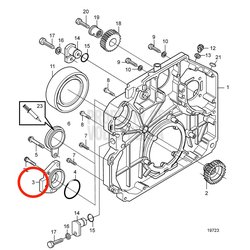 Original Volvo Penta Flansch VOP21101972 | MD2010