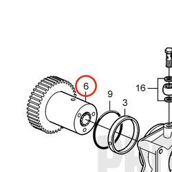 Original Volvo Penta Getriebe VOP21249485 | MD2010