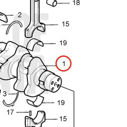 Original Volvo Penta Kurbelwelle VOP21273414 | MD2010