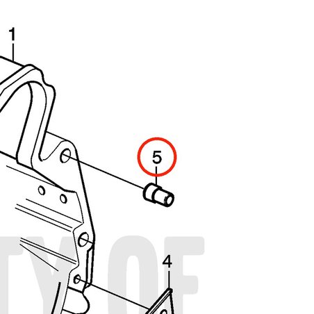 Boccola originale Volvo Penta VOP21455862 | MD2010