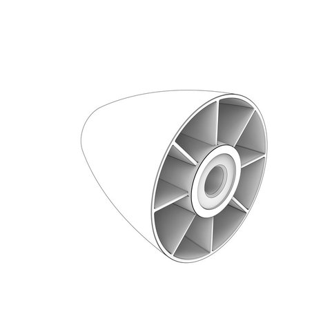 Original Volvo Penta Propellermutter VOP22427131 | MD2030-D