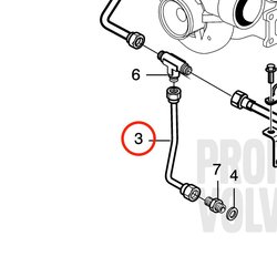 Original Volvo Penta Lüftungskanal VOP22802140 | MD2010