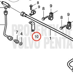 Original Volvo Penta Konsole VOP22802157 | MD2010