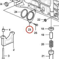 Original Volvo Penta Abdeckung VOP24426064 | MD2010