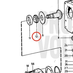 Original Volvo Penta Innenring VOP181301 | MD2030-D