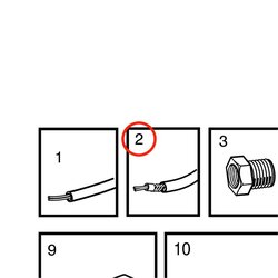 Cable Eléctrico Original Volvo Penta VOP846639 | MD2030-D