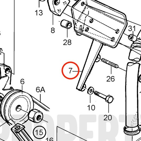 Consola Original Volvo Penta VOP861142 | MD2030-D