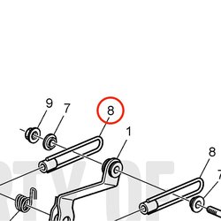 Fissaggio originale Volvo Penta VOP861622 | MD2030-D