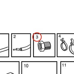 Adaptador Original Volvo Penta VOP872939 | MD2030-D