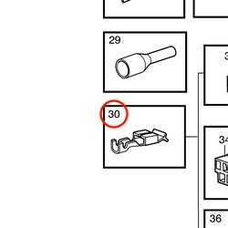 Spike terminale originale Volvo Penta VOP970777 | MD2030-D