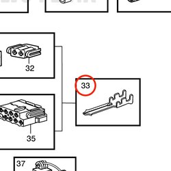 Spike terminale originale Volvo Penta VOP974313 | MD2030-D