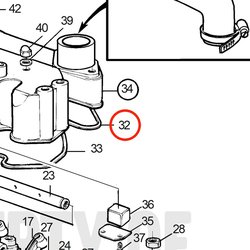 Junta original Volvo Penta VOP3580316 | MD2030
