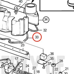 Anel de vedação original Volvo Penta VOP3580317 | MD2030