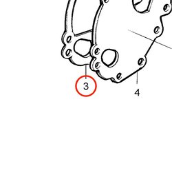 Junta original Volvo Penta VOP3580367 | MD2030