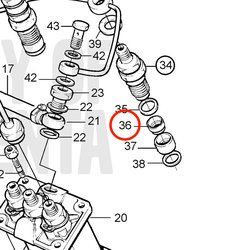 Original Volvo Penta Diffusorhülse VOP3580385 | MD2030