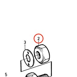 Tuerca Original Volvo Penta VOP3580404 | MD2030