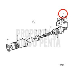 Dado originale Volvo Penta VOP3580404 | MD2030