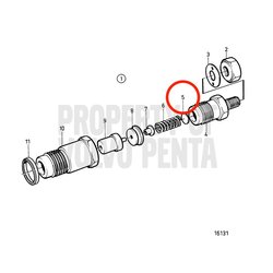 Arandela Original Volvo Penta VOP3580407 | MD2030