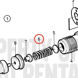Resorte Original Volvo Penta VOP3580425 | MD2030