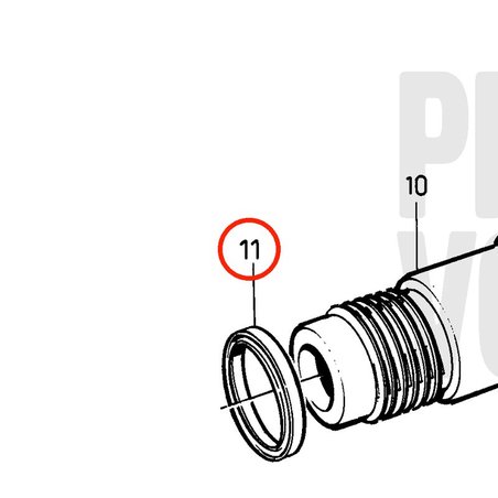 Joint d'origine Volvo Penta VOP3580430 | MD2030