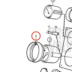 Anel dianteiro original Volvo Penta VOP858644 | MD2030