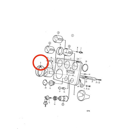 Aro Frontal Original Volvo Penta VOP858644 | MD2030