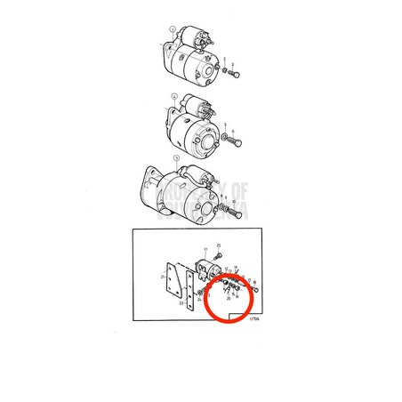 Rail d'alimentation d'origine Volvo Penta VOP861392 | MD2030