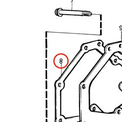 Junta Original Volvo Penta VOP861536 | MD2010