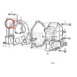 Joint d'origine Volvo Penta VOP861536 | MD2010