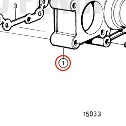 Coperchio distribuzione originale Volvo Penta VOP3580023 | MD2010