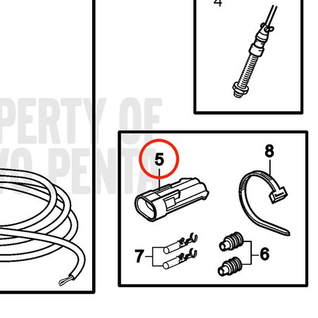 Carrozzeria originale Volvo Penta VOP20378258 | MD2010