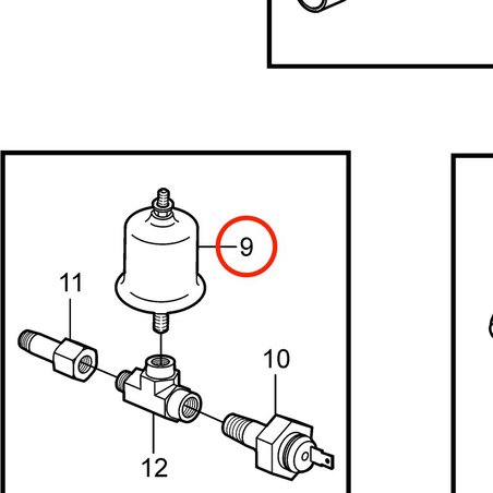 Sensor de Presión Original Volvo Penta VOP872064 | 3.0GLMMDA