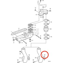 Kit originale Volvo Penta VOP3587651 | 4.3GXi-C