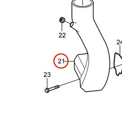 Conjunto de tubos de escape originais Volvo Penta VOP3588686 | 3.0GLM-B
