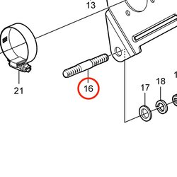 Perno originale Volvo Penta VOP3850571 | 5.0GXi-C