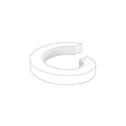Arruela de pressão genuína Volvo Penta VOP3852090 | 4.3GXi-C