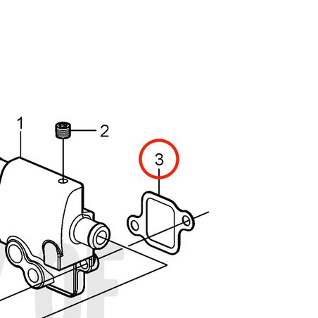 Guarnizione originale Volvo Penta VOP3852096 | 3.0GLMMDA