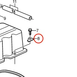 Renfort d'origine Volvo Penta VOP3852442 | 3.0GLMMDA