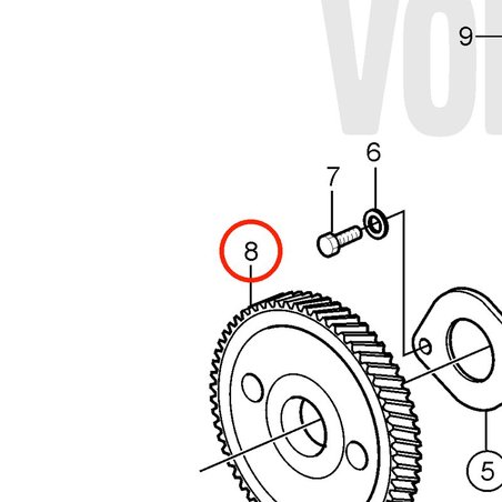 Cambio originale Volvo Penta VOP3852452 | 3.0GLMMDA