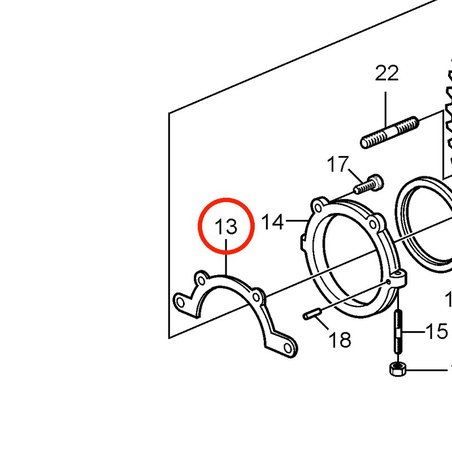 Junta Original Volvo Penta VOP3852656 | 4.3GXi-C