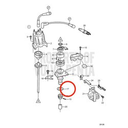 Joint d'origine Volvo Penta VOP3852660 | 3.0GLMMDA