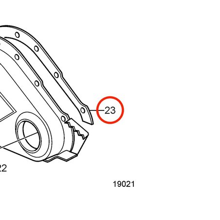 Junta Original Volvo Penta VOP3852691 | 3.0GLMMDA