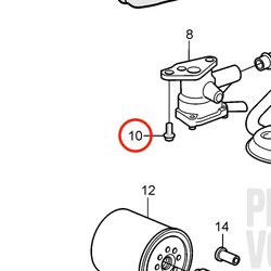 Parafuso Volvo Penta Genuíno VOP3853173 | 5.0GXi-C