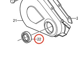 Guarnizione originale Volvo Penta VOP3853341 | 3.0GLMMDA