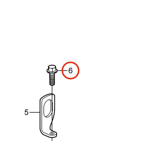 Vite originale Volvo Penta VOP3853397 | 3.0GLMMDA
