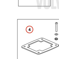 Kit originale Volvo Penta VOP3856838 | 5.7GXi-C